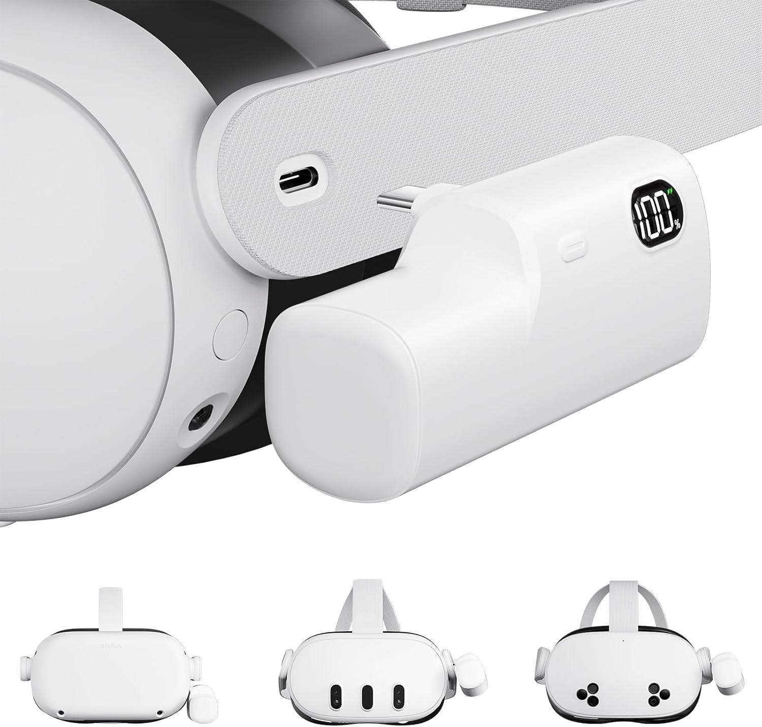 Gaming Accessories Headset - حزمة بطارية لـ Meta Quest 3/3S