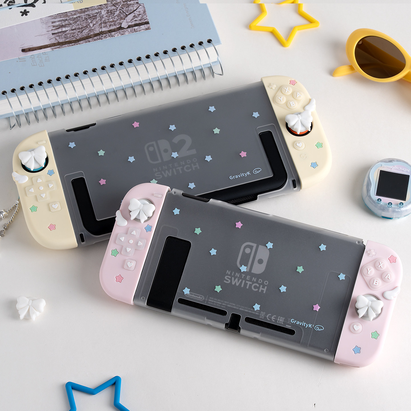 Japanese Gaming Accessories - غطاء حماية أصلي لجهاز سويتش 2