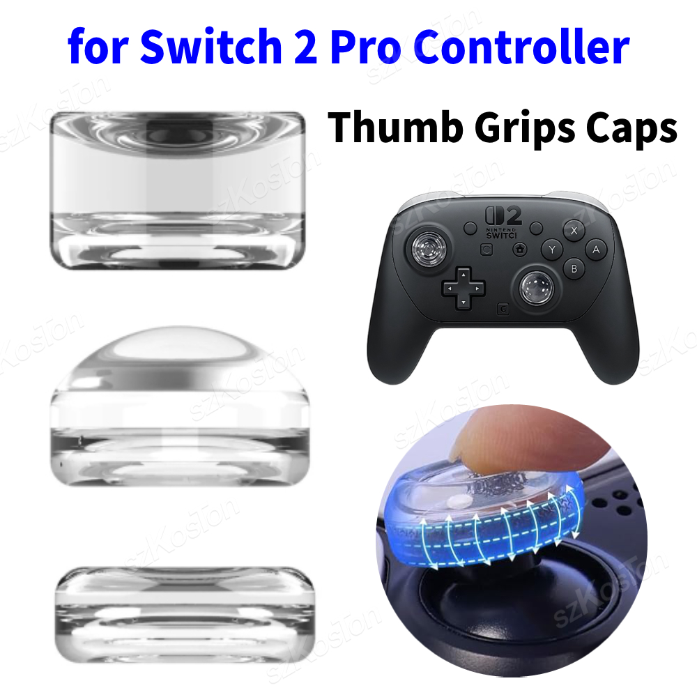 Japanese Gaming Accessories - واضح الإبهام قبضة قبعات ل Switch