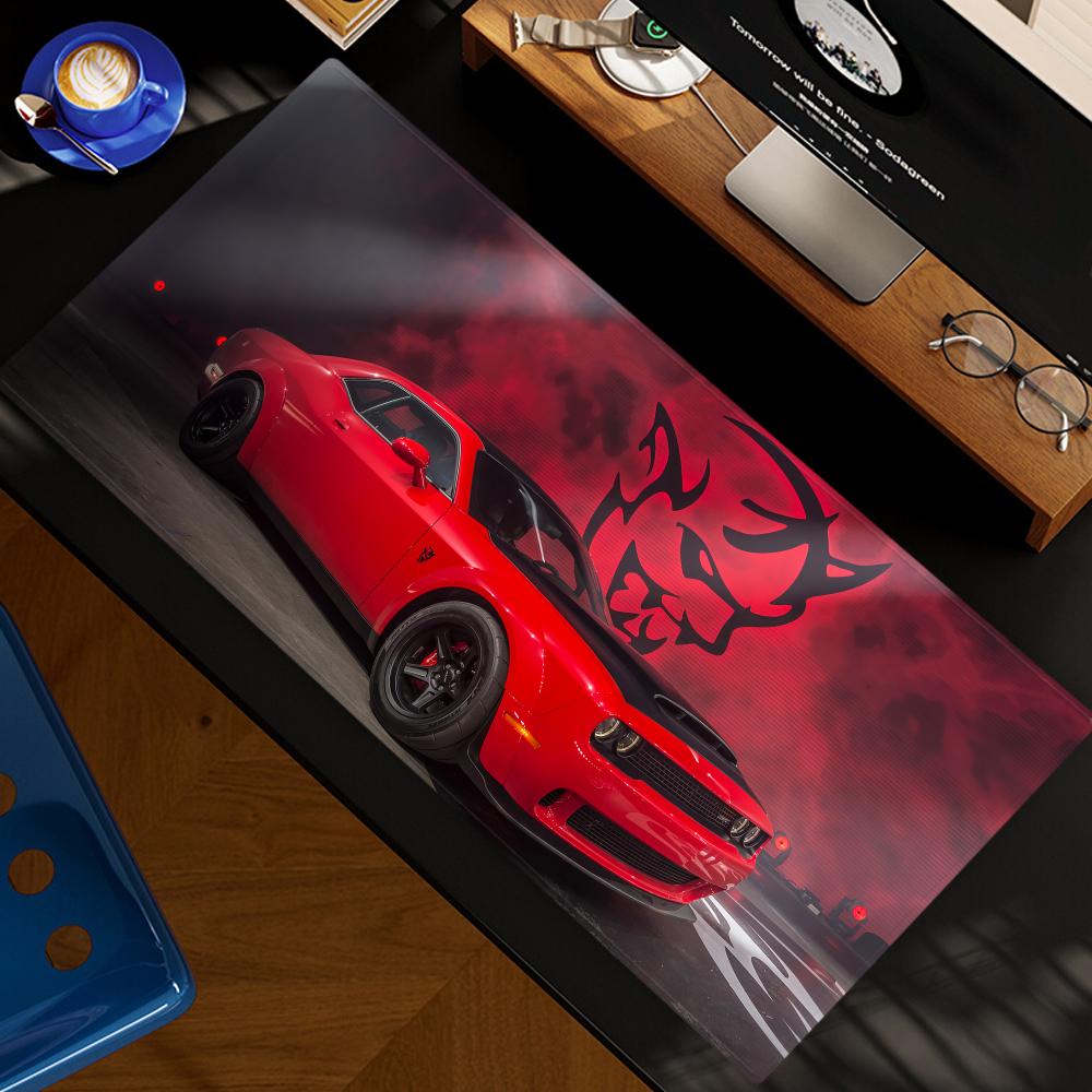 Gaming Accessories For Your Desk - لوحة ماوس رائعة للسيارة من D-DodgeS