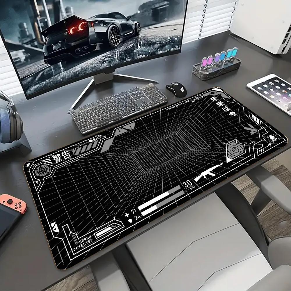 Gaming Accessories For Your Desk - منصة حصيرة مكتبية شبكية منظورية على