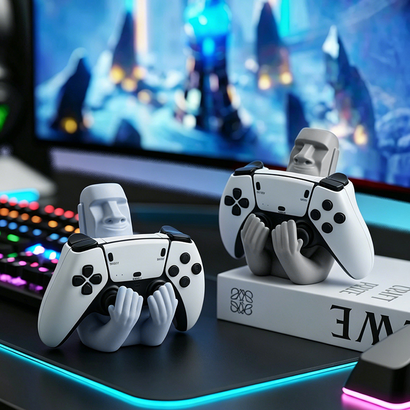 Gaming Accessories Rgb - حامل وحدة تحكم على شكل تمثال