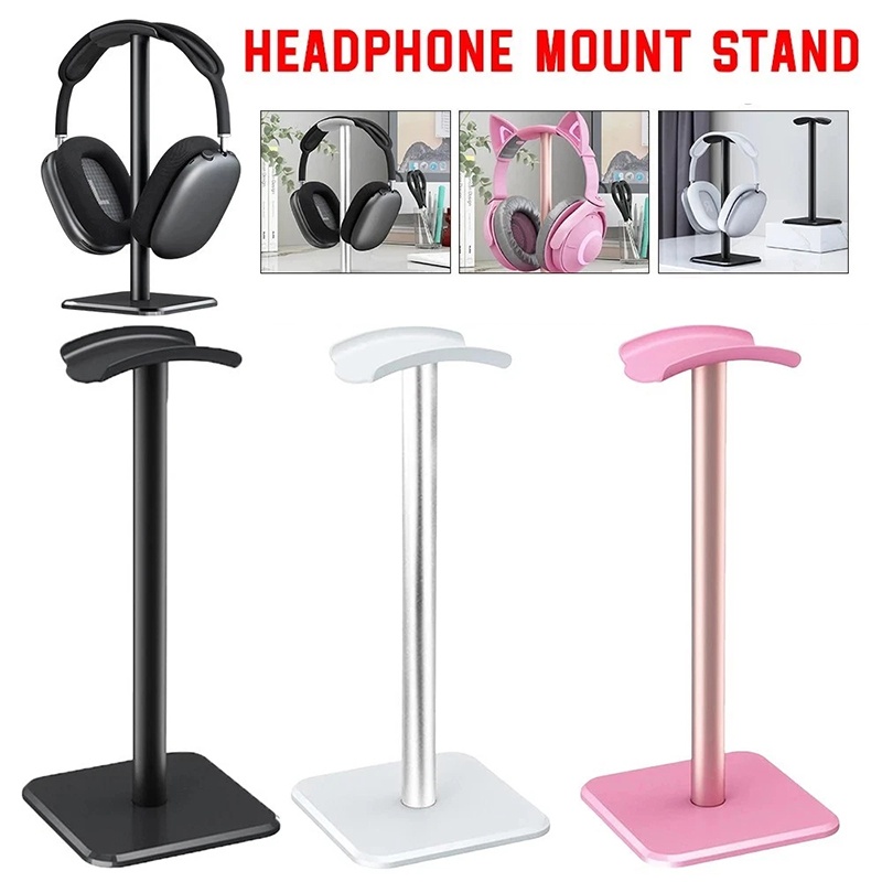 Gaming Accessories Rgb - حامل سماعات رأس بلاستيكي عالمي، منظم