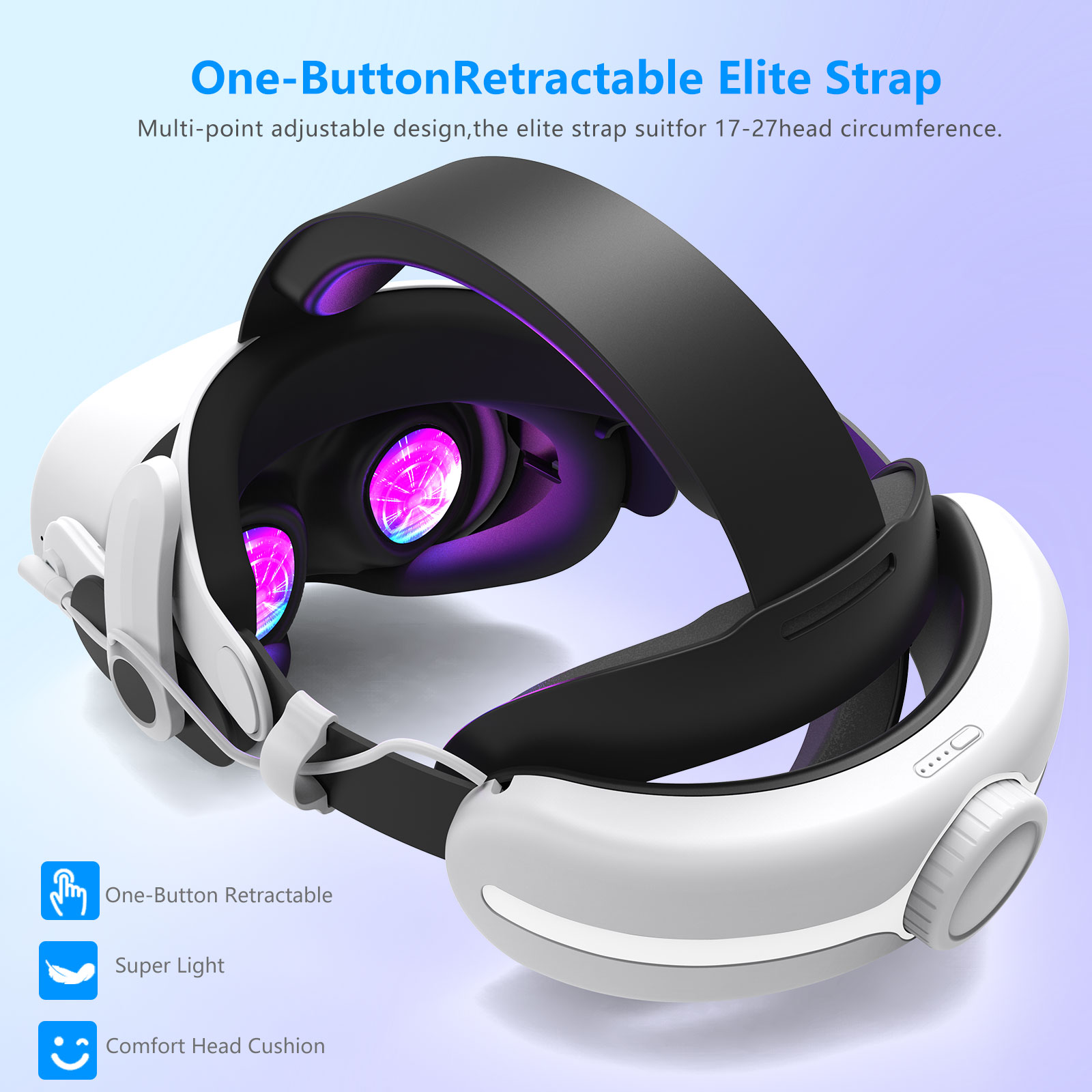 حزام رأس قابل للتعديل بسعة 120 - مراجعة Gaming Accessories Headset وسعره