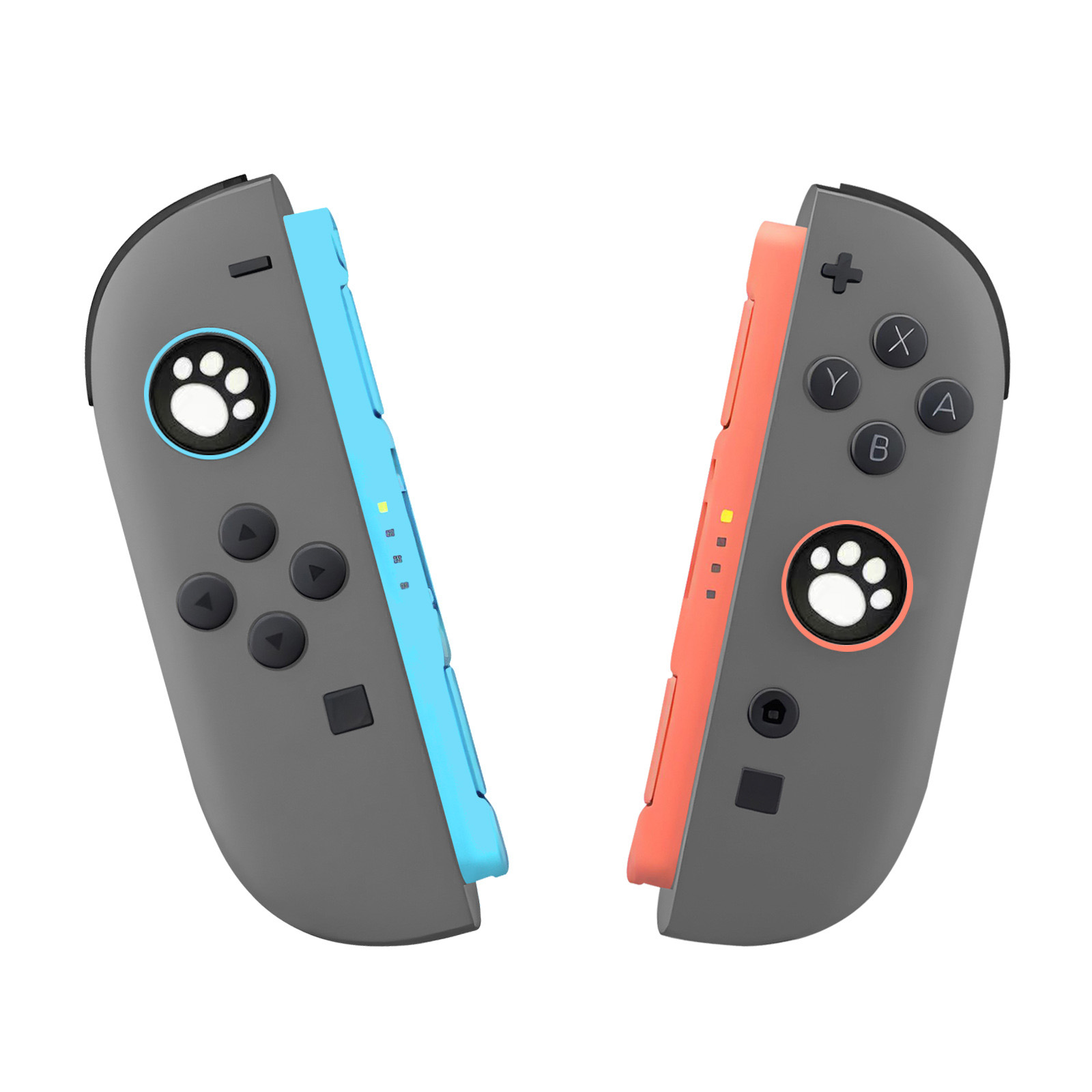 2 قطعة قبضة سيليكون لطيف القط  - مراجعة Gaming Kit Accessories Nintendo Switch وسعره