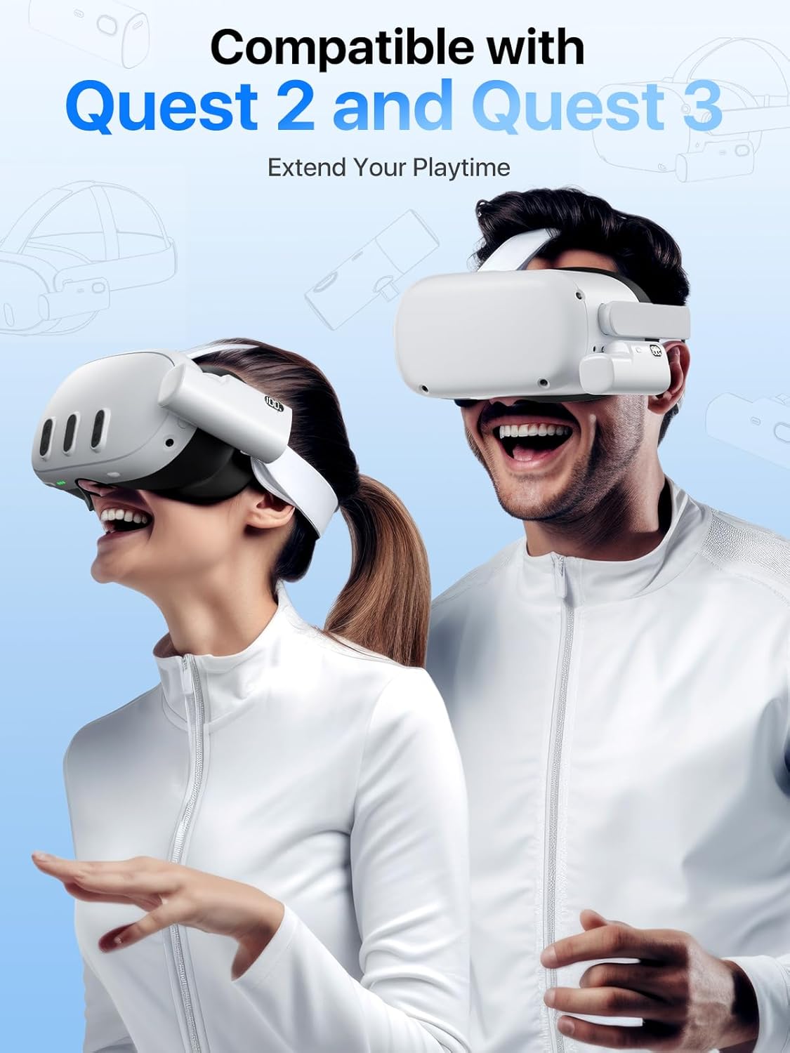 حزمة بطارية لـ Meta Quest 3/3S - مراجعة Gaming Accessories Headset وسعره