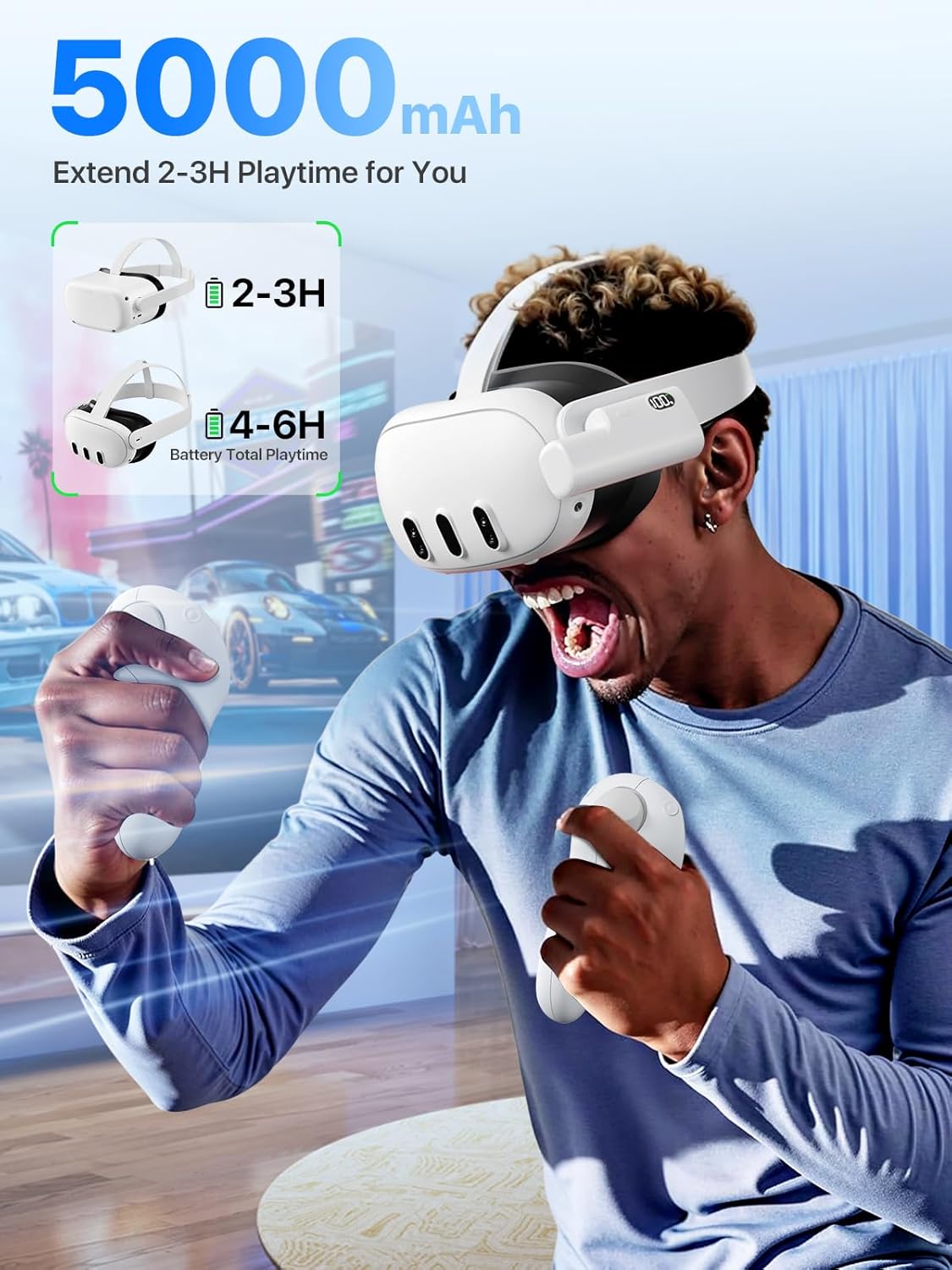 حزمة بطارية لـ Meta Quest 3/3S - مراجعة Gaming Accessories Headset وسعره