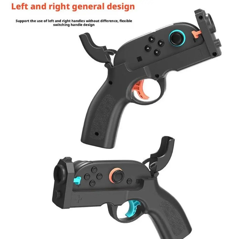 مقبض تحكم على شكل مسدس للألعاب - مراجعة Gaming Kit Accessories Nintendo Switch وسعره