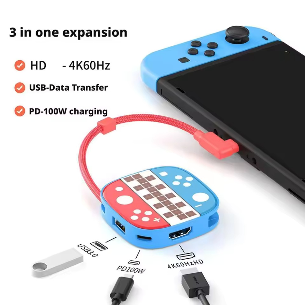 لمحطة إرساء Switch2 من النوع C - مراجعة Gaming Kit Accessories Nintendo Switch وسعره