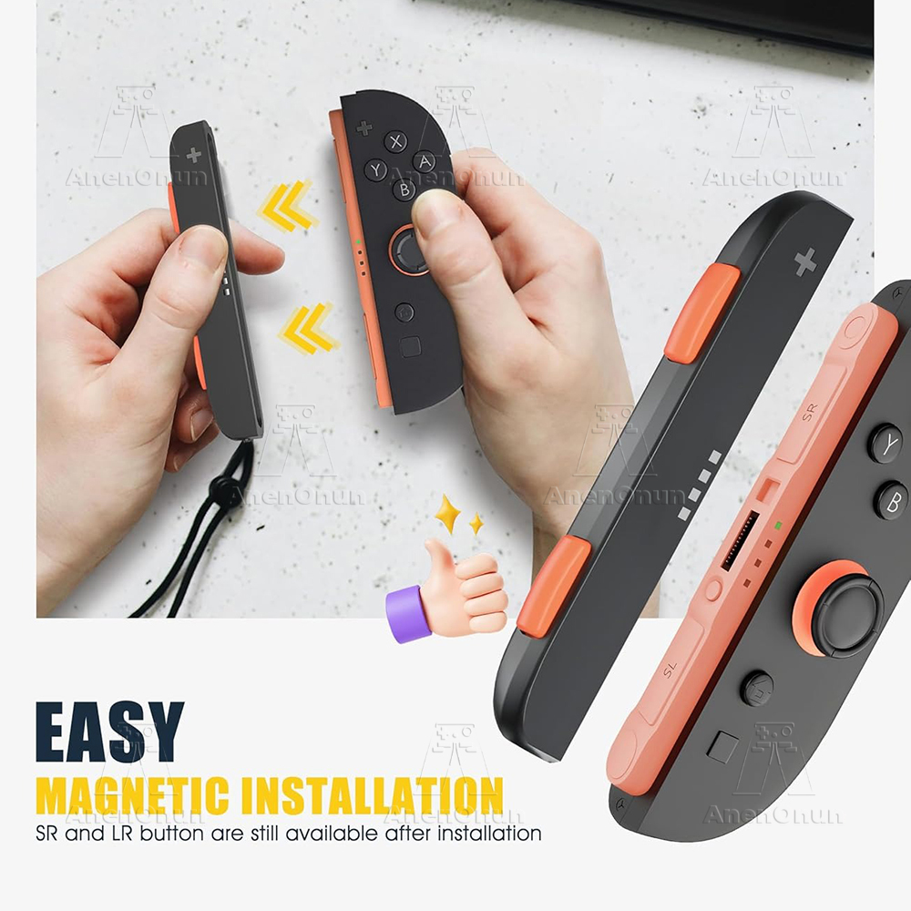 حزام معصم مغناطيسي لجهاز سويتش - مراجعة Gaming Kit Accessories Nintendo Switch وسعره