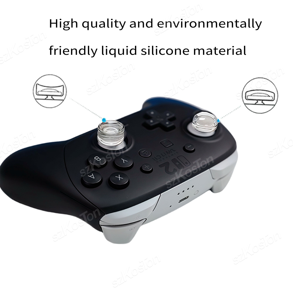 واضح الإبهام قبضة قبعات ل Swit - مراجعة Japanese Gaming Accessories وسعره