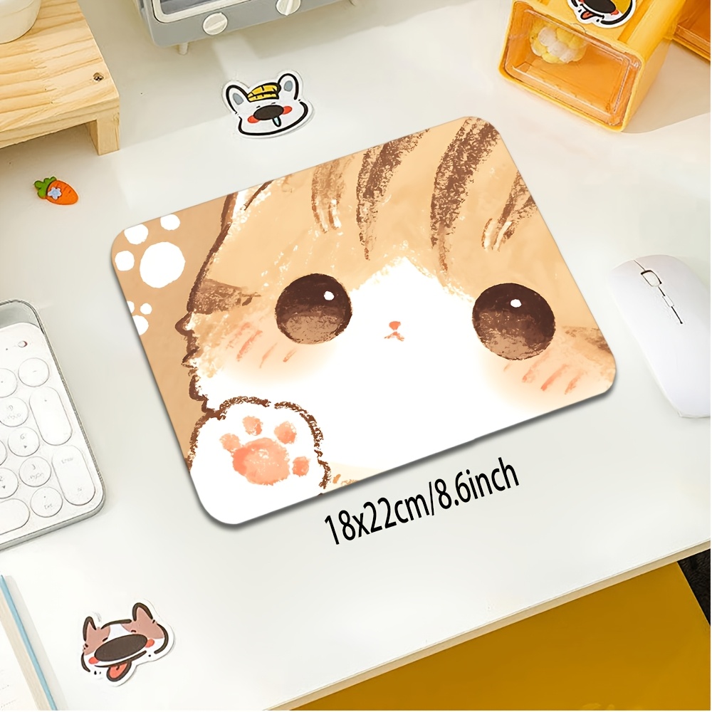 لوحة ماوس كرتونية على شكل قطة  - مراجعة Gaming Accessories Aliexpress وسعره