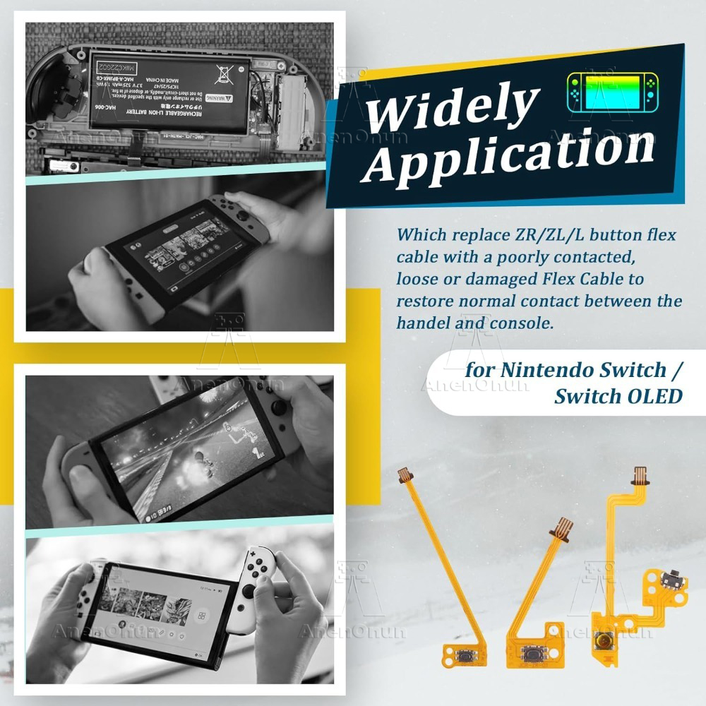 التبديل/التبديل OLED Joycon ZL - مراجعة Japanese Gaming Accessories وسعره
